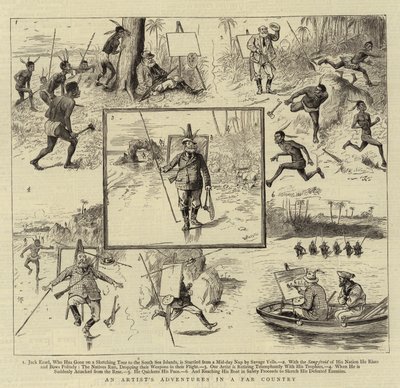 Las aventuras de un artista en un país lejano de William Ralston